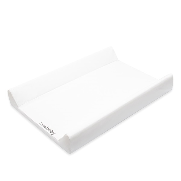 Pelenkázó lap puha New Baby BASIC white 49x70cm