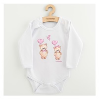 Baba body nyomtatással New Baby Love Bears