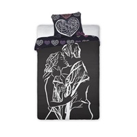 Ágyneműgarnitúra Amore160x200+70x80cm pamut
