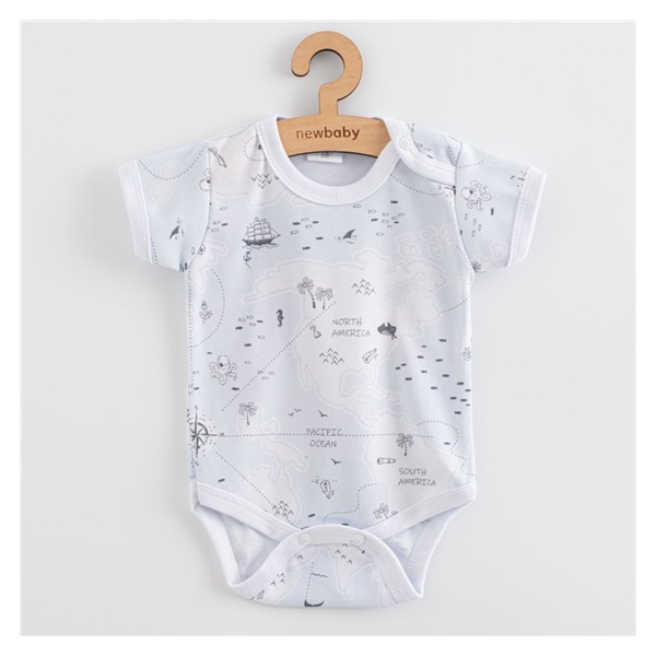 Baba rövid ujjú body New Baby For Babies ocean