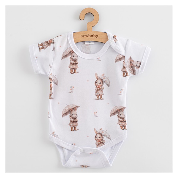 Baba rövid ujjú body New Baby For Babies bunny