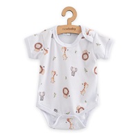 Baba rövid ujjú body New Baby For Babies safari