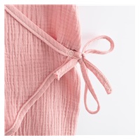 Baba muszlin kezeslábas New Baby pink