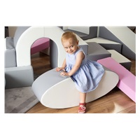 Hab hinta gyermek részére - Rocking Bean white pink