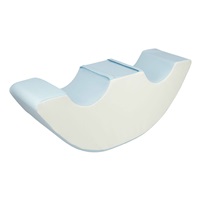 Hab hinta 2 gyermek részére - Rocking Bean white blue
