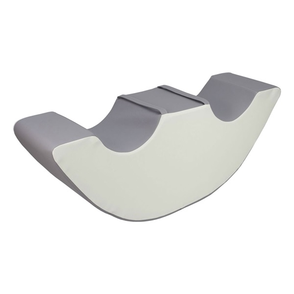 Hab hinta 2 gyermek részére - Rocking Bean white grey