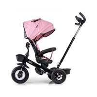 Gyerek háromkerekű bicikli Milly Mally Movi black-pink