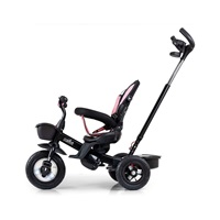 Gyerek háromkerekű bicikli Milly Mally Movi black-pink