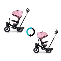 Gyerek háromkerekű bicikli Milly Mally Movi black-pink