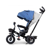 Gyerek háromkerekű bicikli Milly Mally Movi denim