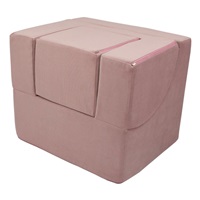 Gyermek összecsukható fotel-nyugágy pink