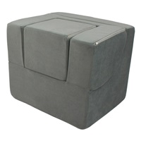 Gyermek összecsukható fotel-nyugágy grey