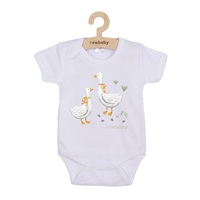 Baba body nyomtatással New Baby Libák - rövid ujjú