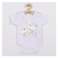 Baba body nyomtatással New Baby Libák - rövid ujjú
