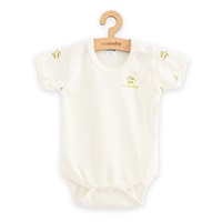 Baba Biopamut rövid ujjú body New Baby Olives