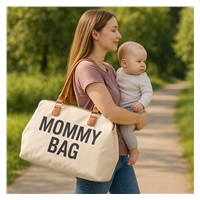 Anyuka táskája Mommy Bag bézs