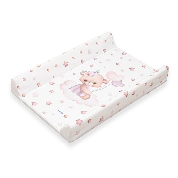 Pelenkázó lap Baby Mix Maci 47x70cm rózsaszín
