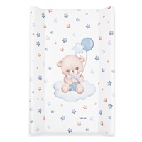 Pelenkázó lap puha Baby Mix Medvídek 47x70cm kék