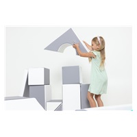 Habkockák – óriási építőkészlet 11 db white