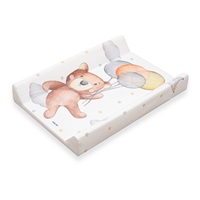 Pelenkázó lap puha Baby Mix Medvídek 47x70cm rózsaszín
