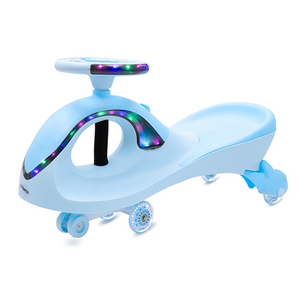 Gravitációs gyerekjármű LED-del Baby Mix G-Force kék (Szinte új)