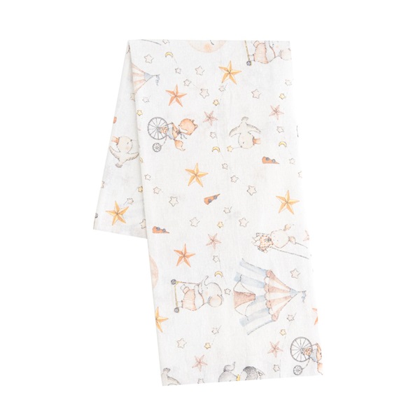 Flanel pelenka nyomtatott mintával New Baby circus