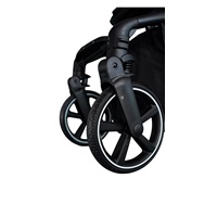 Kombinált babakocsi nagy kerekekkel 2 az 1-ben X-lander Cruiser 2.0 Cool Black