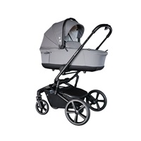 Kombinált babakocsi nagy kerekekkel 2 az 1-ben X-lander Cruiser 2.0  Cool Grey