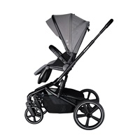 Kombinált babakocsi nagy kerekekkel 2 az 1-ben X-lander Cruiser 2.0  Cool Grey