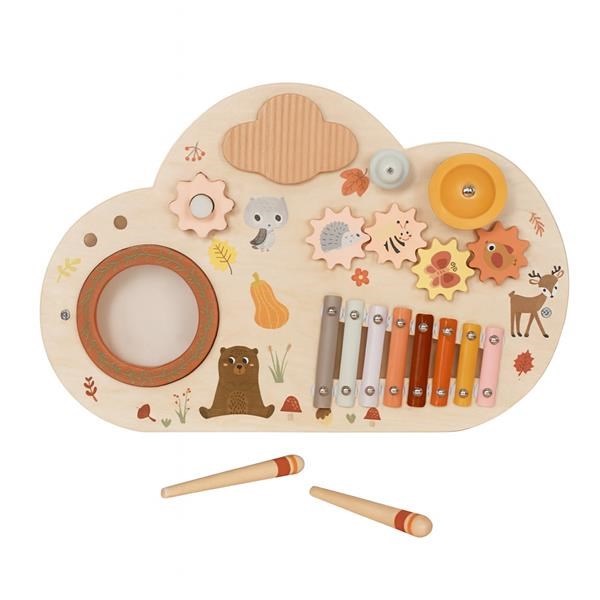 Montessori tevékenységi tábla Állatok Baby Mix