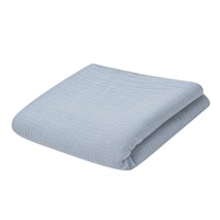 Muszlin gyermek pléd New Baby 70x100 cm grey