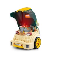 Realisztikus modell az autó elejének nyitható motorháztetőjével, Milly Mally N-GINE green