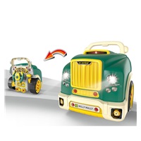 Realisztikus modell az autó elejének nyitható motorháztetőjével, Milly Mally N-GINE green