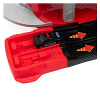 Gyermek garázs helikopterrel Baby Mix (Sérült csomagolás)