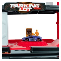 Gyermek garázs helikopterrel Baby Mix (Sérült csomagolás)