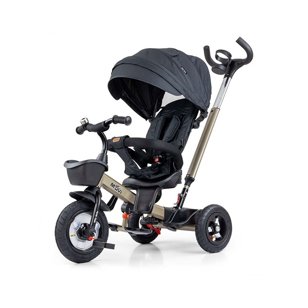 Gyerek háromkerekű bicikli Milly Mally Movi gold (sérült csomagolás)