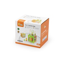 5 az 1-ben oktató kocka labirintussal és xilofonnal Viga