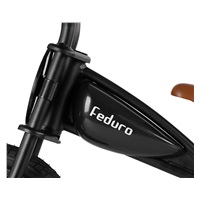 Gyerek futóbicikli Qplay Feduro black