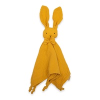 Muszlin ajándékszett babáknak New Baby mustard