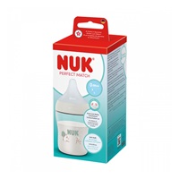 Baba cumisüveg NUK Perfect Match Temperature Control 150 ml Sheep