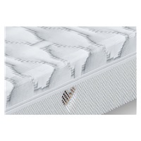 Gyermek növekedő 3-az-1-ben ovális kiságy + matrac New Baby fehér