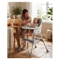 Etetőszék Baby Mix Nora dusty grey