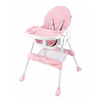Etetőszék Baby Mix Nora dusty pink