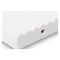 Gyermek növekedő 3-az-1-ben ovális kiságy + matrac New Baby dió színű