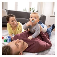 Baba cumi NUK Perfect Match Air Disney Mickey Mouse  0–6 hónapos grey