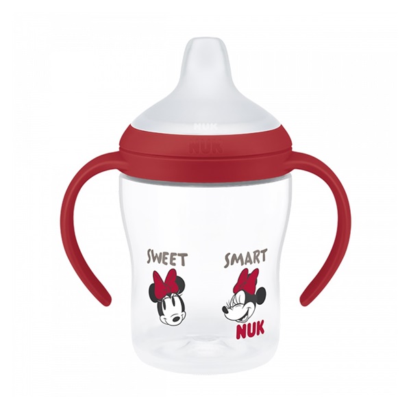 NUK Perfect Match tanuló cumisüveg DISNEY Minnie, red 150 ml