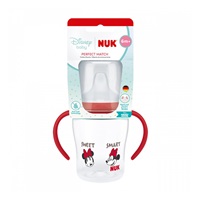 NUK Perfect Match tanuló cumisüveg DISNEY Minnie, red 150 ml