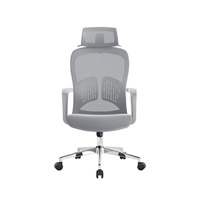 Baby Mix ergonómikus irodai szék fejtámlával és deréktámasztékkal fekete