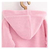 Gyerek frottír fürdőköpeny New Baby pink