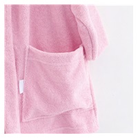 Gyerek frottír fürdőköpeny New Baby pink